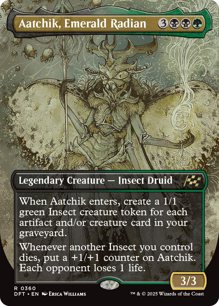 {@R} Aatchik, Emerald Radian (Borderless) [Aetherdrift][DFT 360]