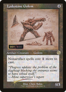 {R} Lodestone Golem (Schematic) (Serial Numbered) [The Brothers' War Retro Artifacts][BRR 092]