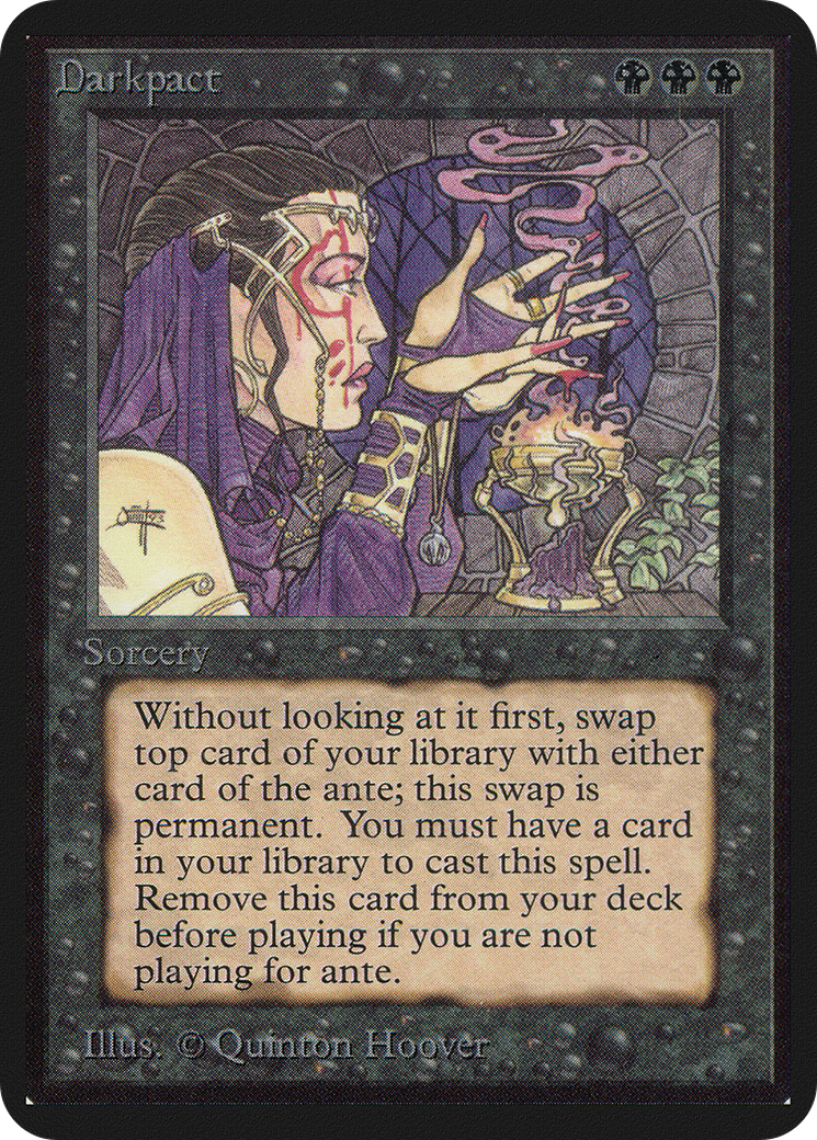 {R} Darkpact [Alpha Edition][LEA 099]