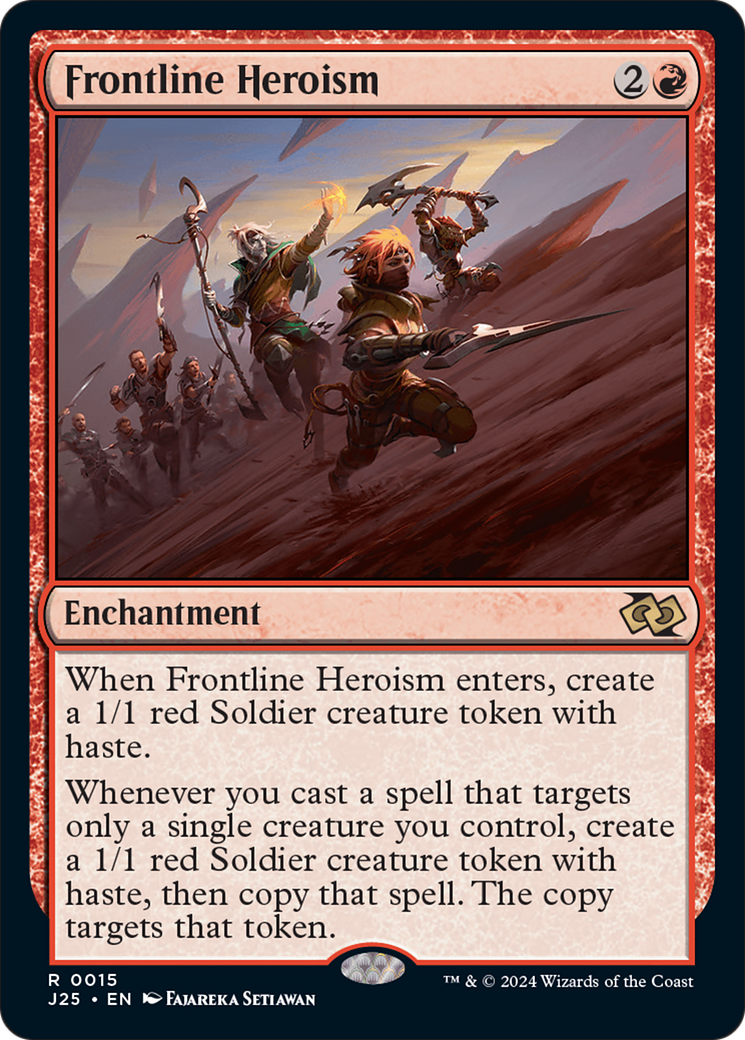 {R} Frontline Heroism [Foundations Jumpstart][J25 015]
