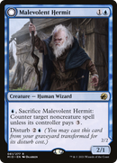{R} Malevolent Hermit // Benevolent Geist [Innistrad: Midnight Hunt][MID 061]