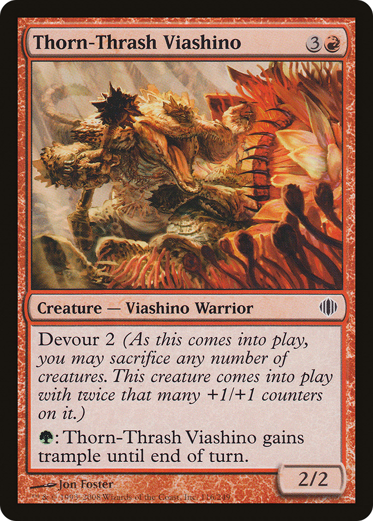 {C} Thorn-Thrash Viashino [Shards of Alara][ALA 116]