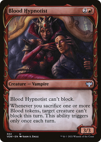 {C} Blood Hypnotist (Showcase Fang Frame) [Innistrad: Crimson Vow][VOW 302]