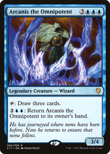 {R} Arcanis the Omnipotent [Commander 2017][C17 080]