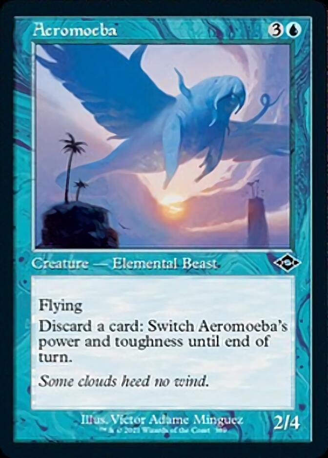 {C} Aeromoeba (Retro Foil Etched) [Modern Horizons 2][RF ET MH2 389]