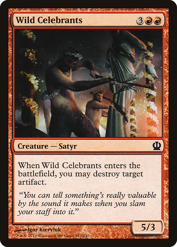 {C} Wild Celebrants [Theros][THS 147]