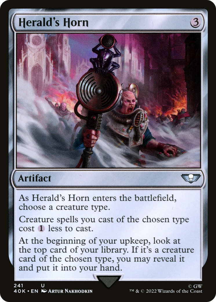 {C} Herald's Horn [Universes Beyond: Warhammer 40,000][40K 241]