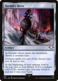 {C} Herald's Horn [Universes Beyond: Warhammer 40,000][40K 241]