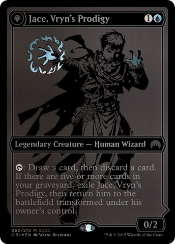 {R} Jace, Vryn's Prodigy // Jace, Telepath Unbound [San Diego Comic-Con 2015][PA SD15 060]