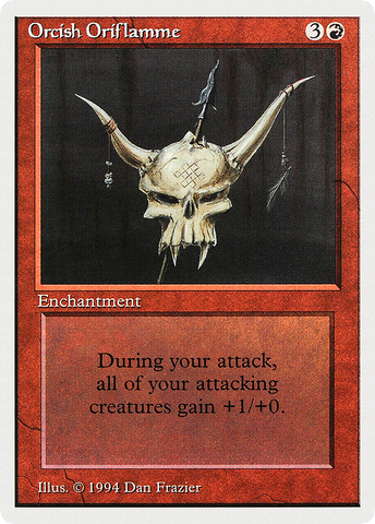 {C} Orcish Oriflamme [Summer Magic / Edgar][SUM 169]