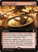 {R} Visions of Ruin (Extended Art) [Innistrad: Midnight Hunt Commander][MIC 074]