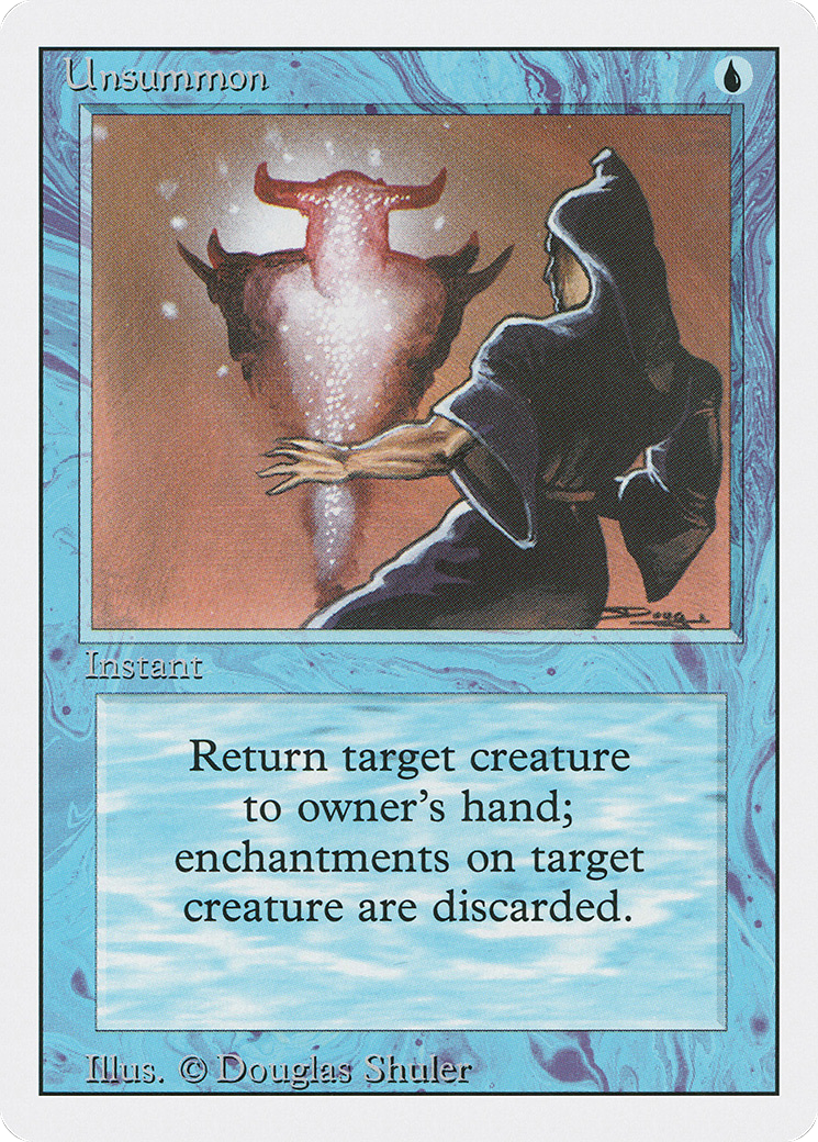 {C} Unsummon [Revised Edition][3ED 087]
