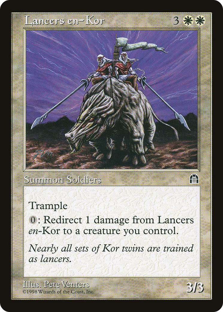 {C} Lancers en-Kor [Stronghold][STH 008]
