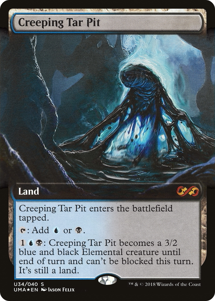 {R} Creeping Tar Pit (Topper) [Ultimate Masters Box Topper][UMA U34]