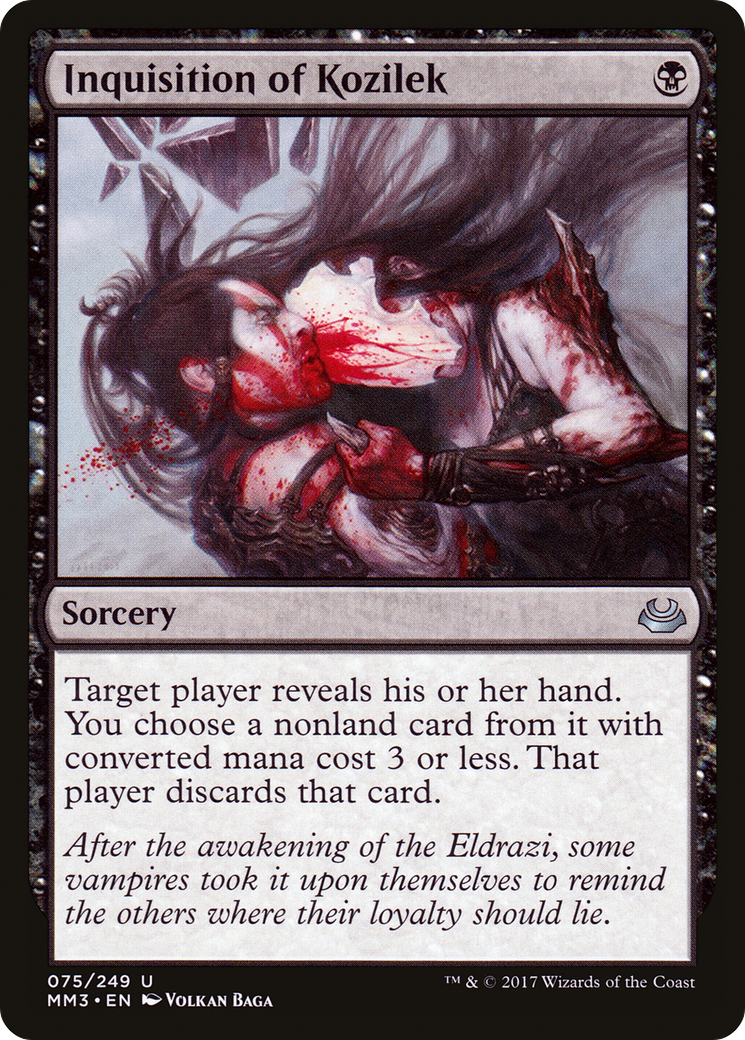 {C} Inquisition of Kozilek [Modern Masters 2017][MM3 075]