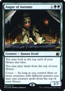 {R} Augur of Autumn [Innistrad: Midnight Hunt Prerelease Promos][PR MID 168]