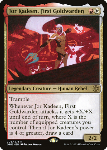 {R} Jor Kadeen, First Goldwarden [Phyrexia: All Will Be One][ONE 203]