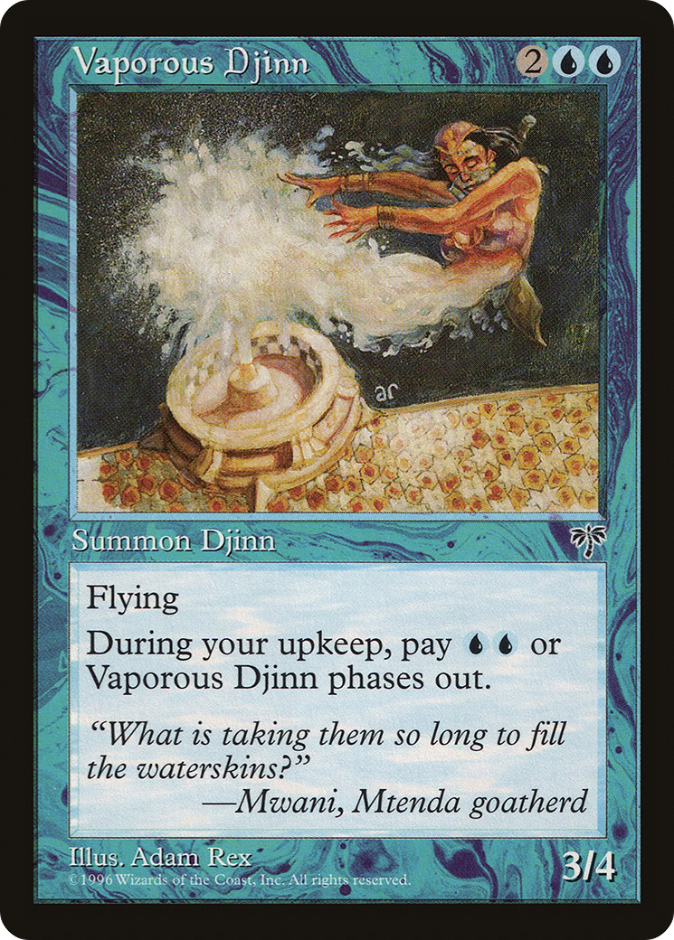 {C} Vaporous Djinn [Mirage][MIR 101]