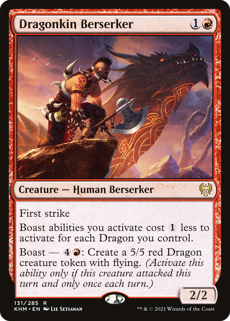 {R} Dragonkin Berserker [Kaldheim][KHM 131]