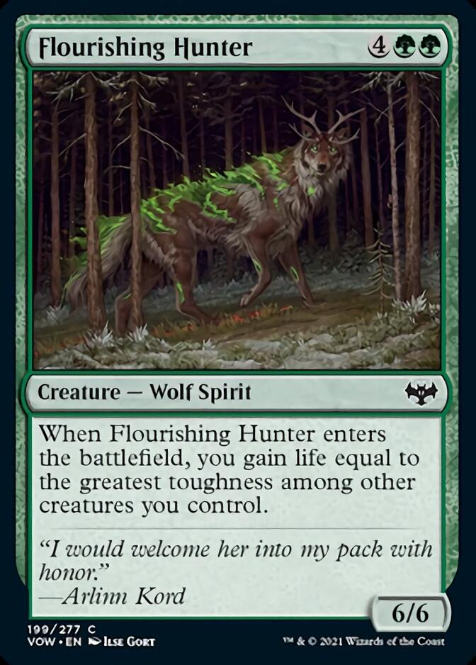 {C} Flourishing Hunter [Innistrad: Crimson Vow][VOW 199]