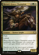 {R} Heron's Grace Champion [Innistrad: Midnight Hunt Commander][MIC 152]