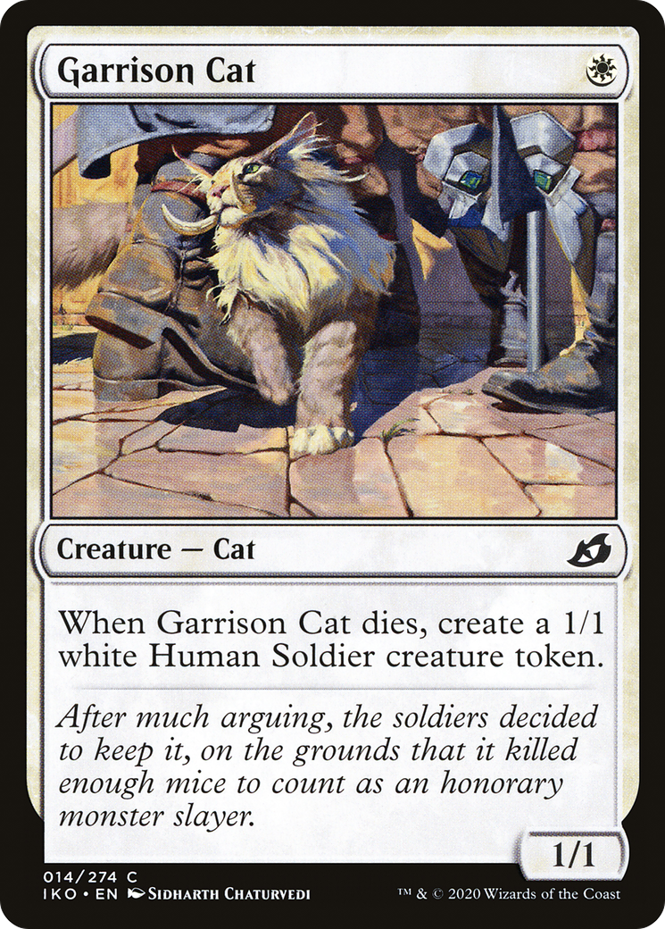 {C} Garrison Cat [Ikoria: Lair of Behemoths][IKO 014]