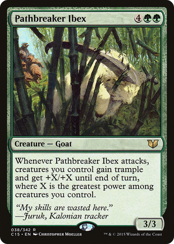 {R} Pathbreaker Ibex [Commander 2015][C15 038]
