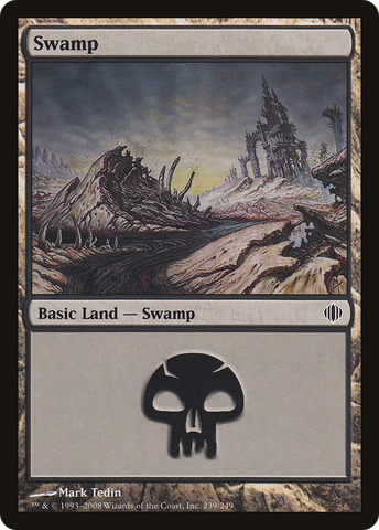 {B}[ALA 239] Swamp (239) [Shards of Alara]