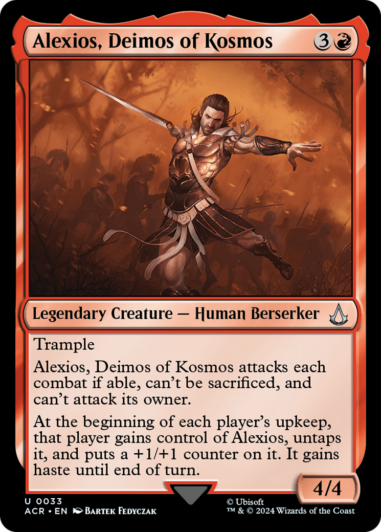 {C} Alexios, Deimos of Kosmos [Assassin's Creed][ACR 033]