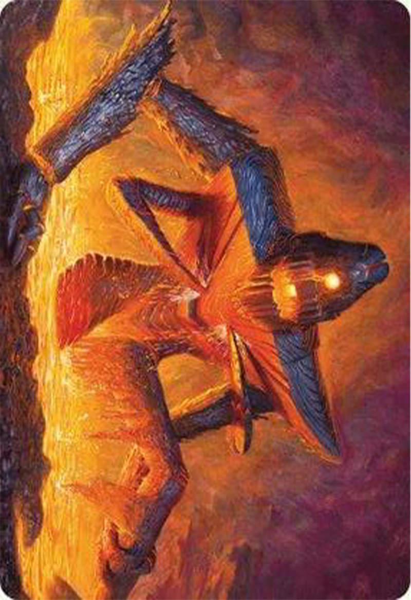 {A} Molten Gatekeeper Art Card [Modern Horizons 3 Art Series][AMH3 005]