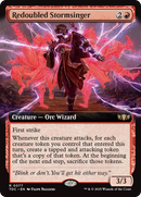 {R} Redoubled Stormsinger (Extended Art) [Tarkir: Dragonstorm Commander][TDC 077]