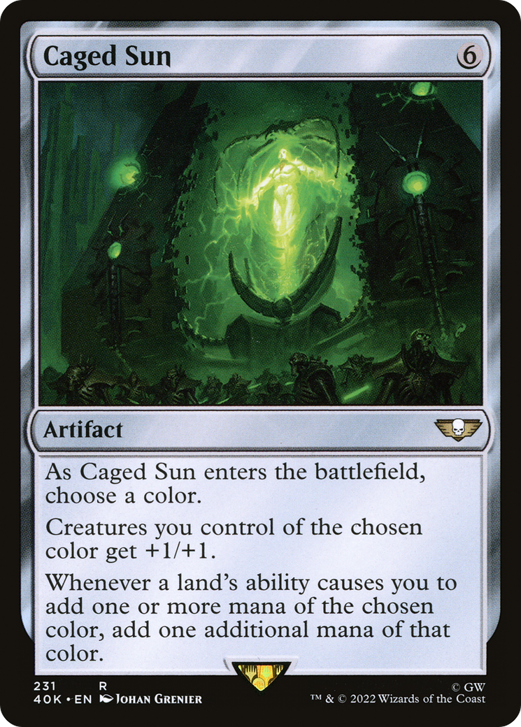 {R} Caged Sun [Universes Beyond: Warhammer 40,000][40K 231]