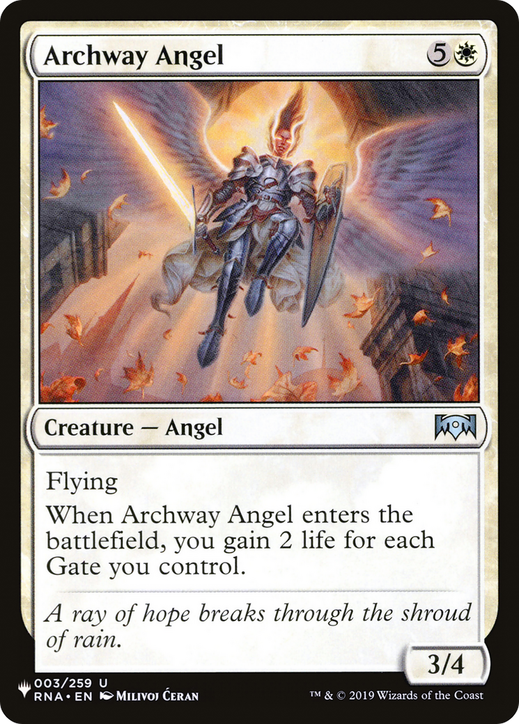 Archway Angel [LIST RNA-3]