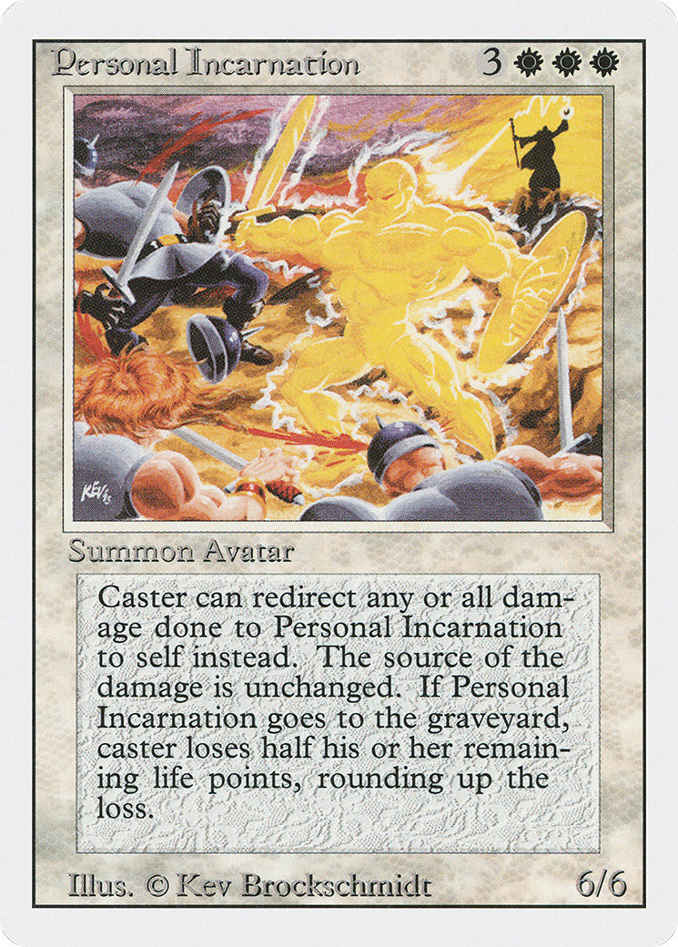 {R} Personal Incarnation [Revised Edition][3ED 031]