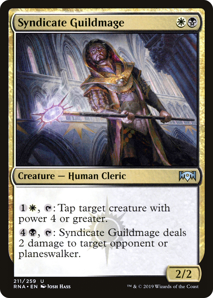 {C} Syndicate Guildmage [Ravnica Allegiance][RNA 211]