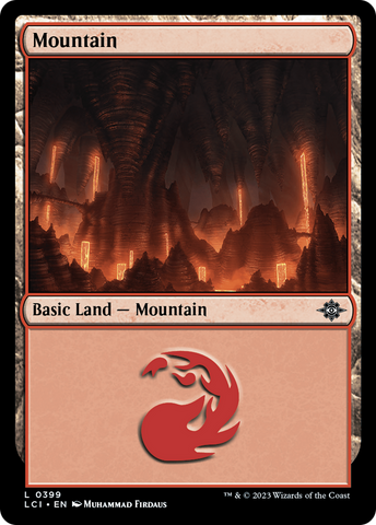 {B} Mountain (0399) [The Lost Caverns of Ixalan][LCI 399]