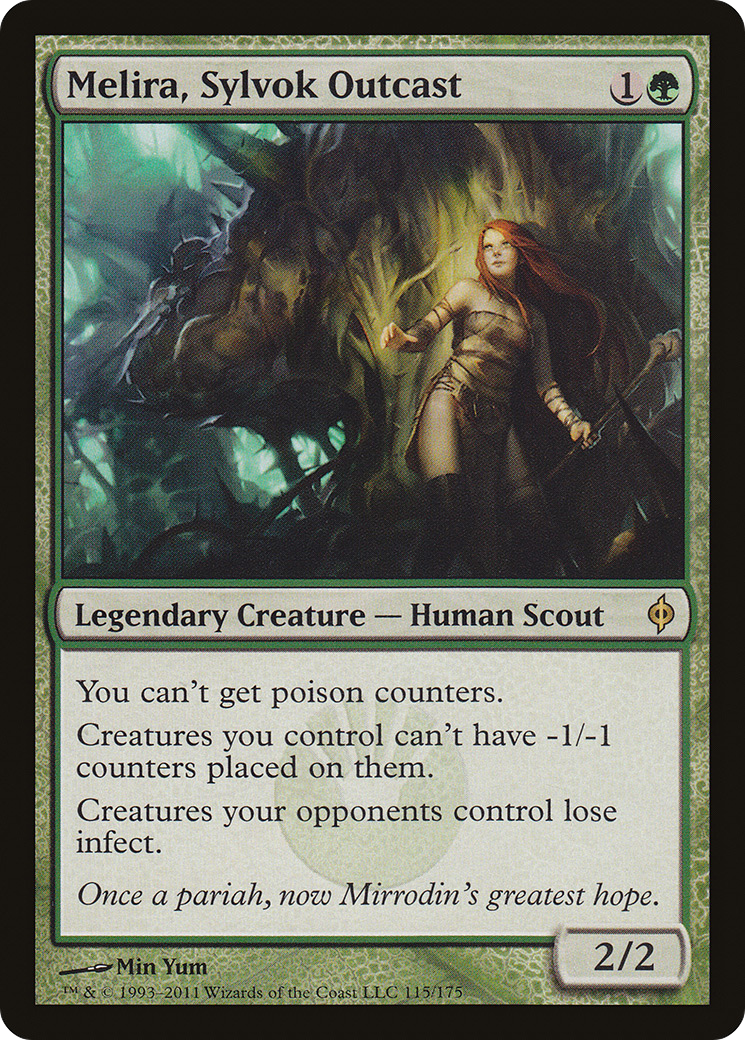 {R} Melira, Sylvok Outcast [New Phyrexia][NPH 115]