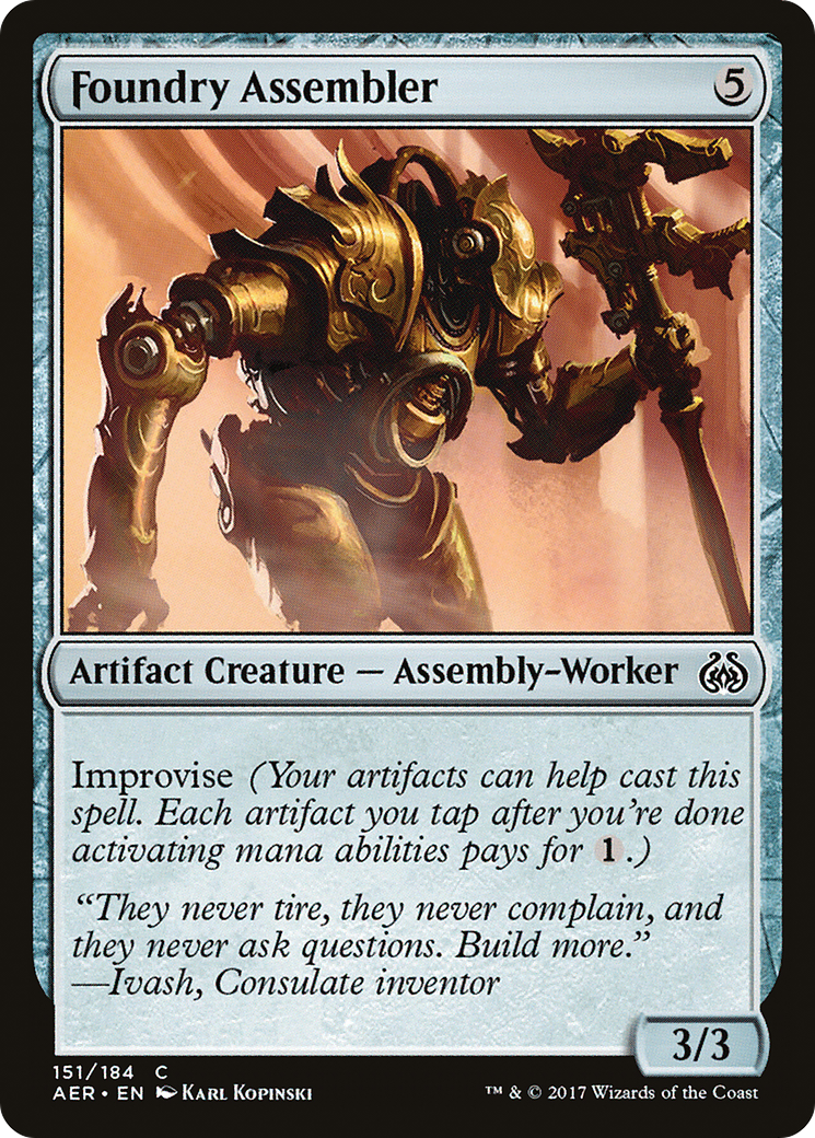 {C} Foundry Assembler [Aether Revolt][AER 151]