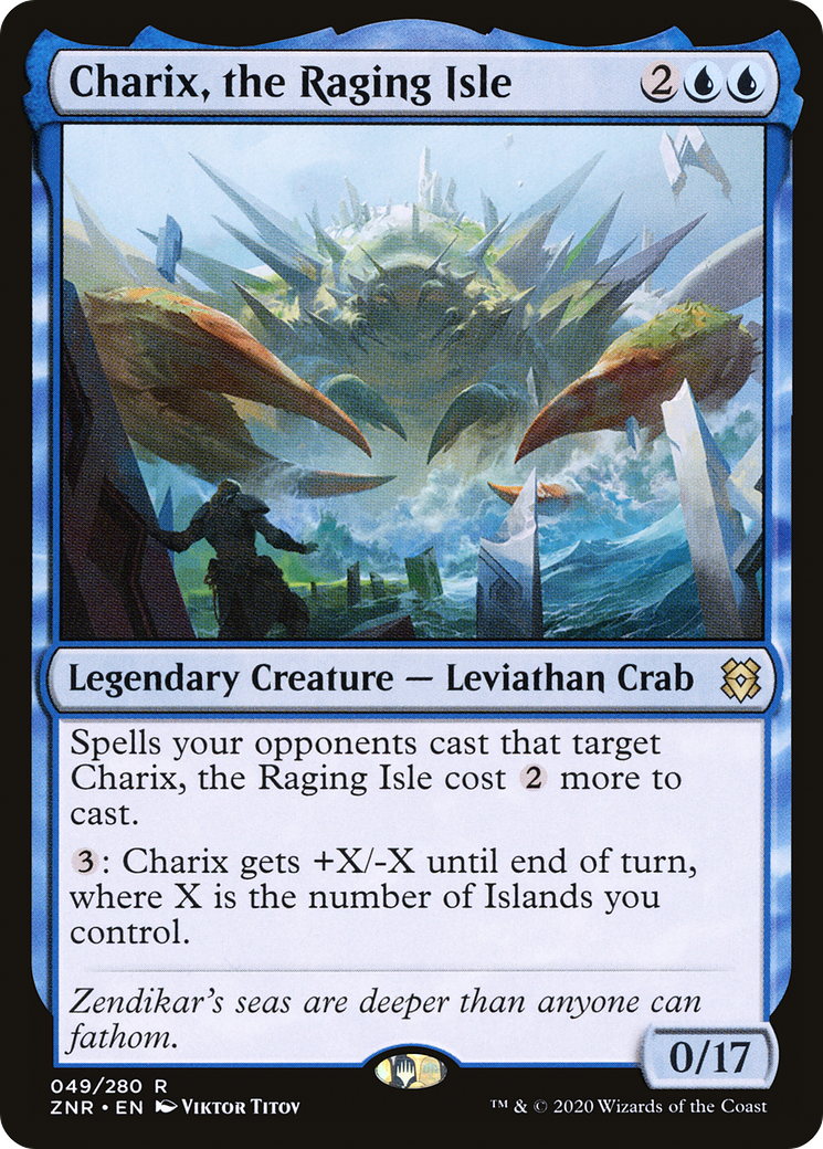 {R} Charix, the Raging Isle (049/280) [Zendikar Rising][ZNR 049] - Misty Mountain Games