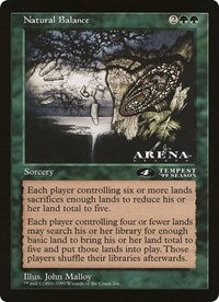 {O} Natural Balance (4th Place) (Oversized) [Oversize Cards][OVR ARE NULL]