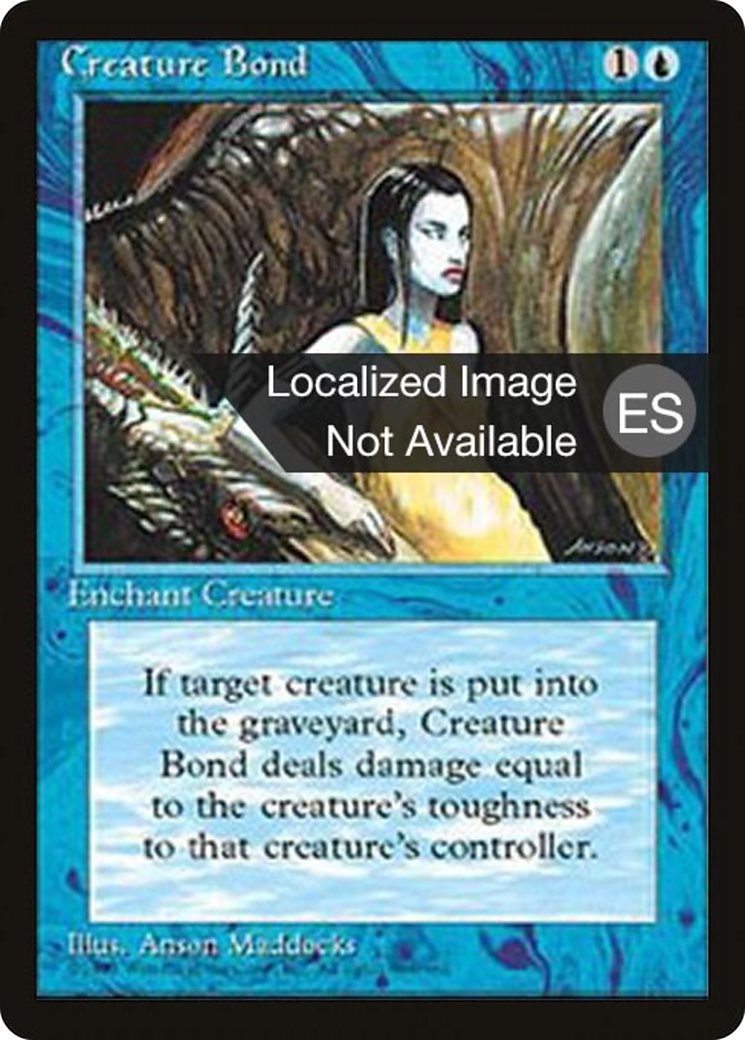 {F} Creature Bond [Fourth Edition (Foreign Black Border)][FBB 4ED 066]
