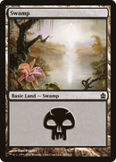 {B}[CMD 307] Swamp (307) [Commander 2011]