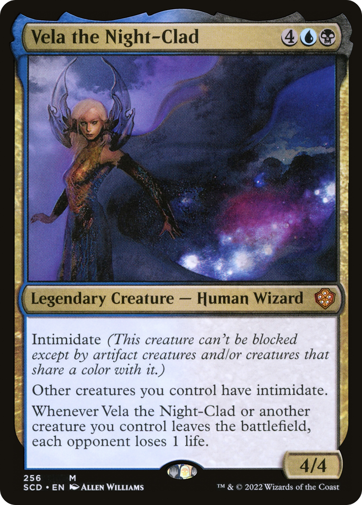 {R} Vela the Night-Clad [Starter Commander Decks][SCD 256]