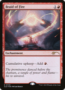 {R} Braid of Fire (729) [Secret Lair Drop Promos][SLD 729]