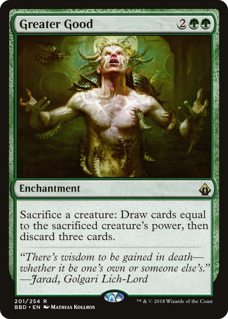{R} Greater Good [Battlebond][BBD 201]