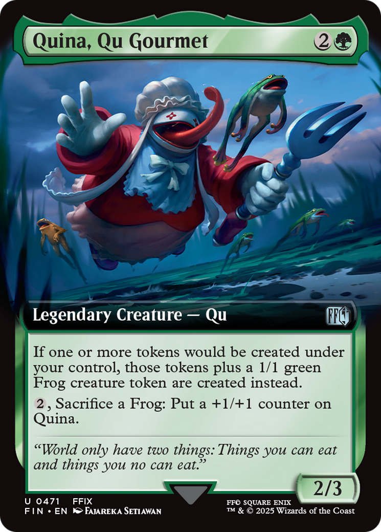 {@C} Quina, Qu Gourmet (Extended Art) [FINAL FANTASY][FIN 471]