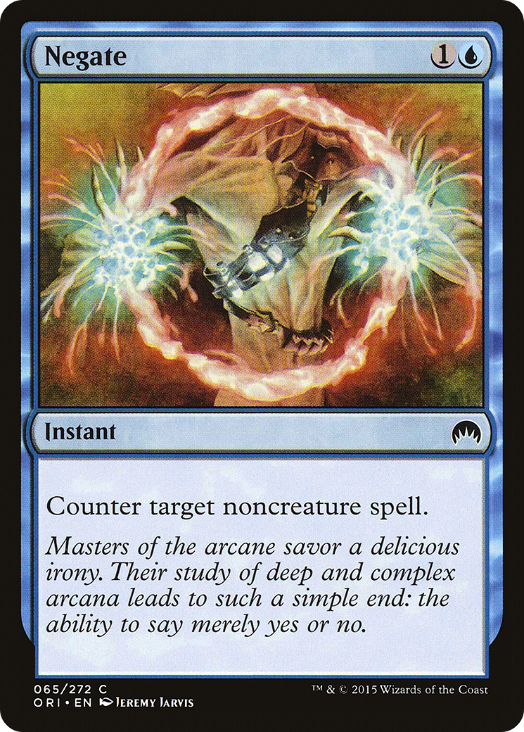 {C} Negate [Magic Origins][ORI 065]