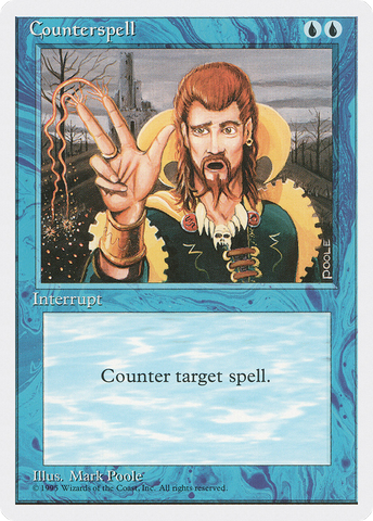 {C} Counterspell [Fourth Edition][4ED 065]
