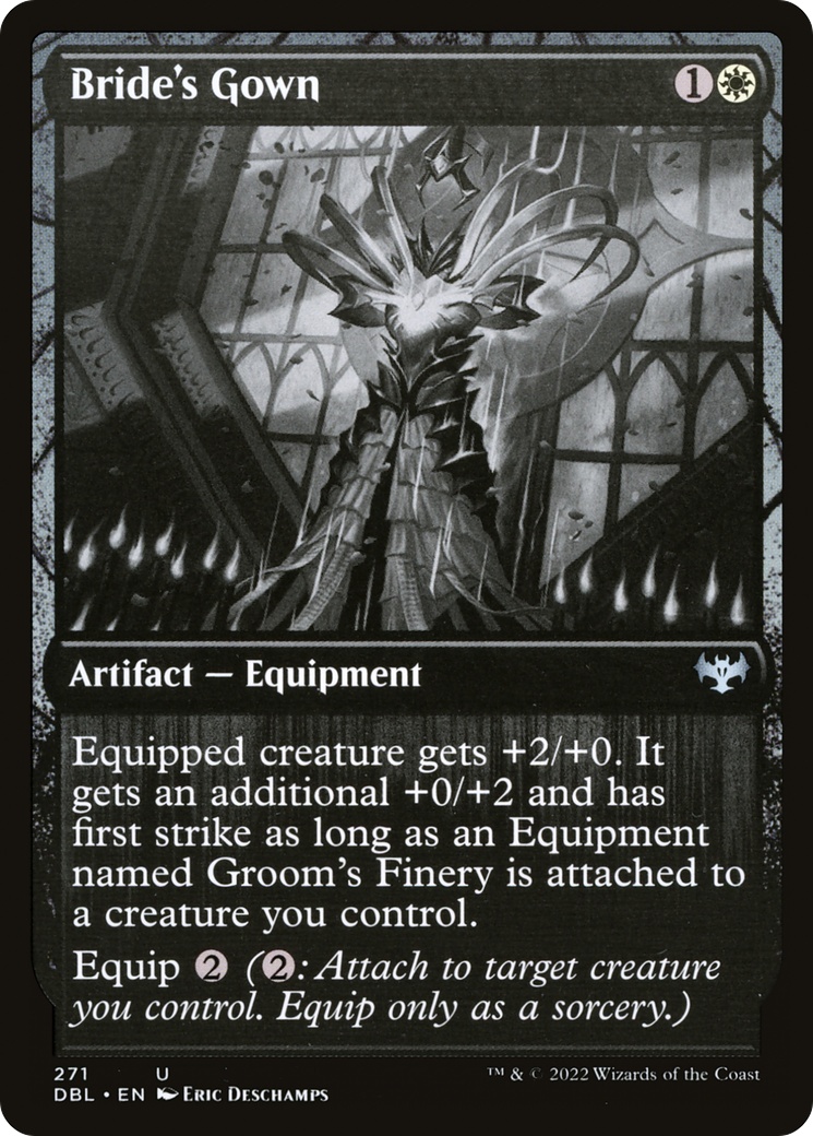 {C} Bride's Gown [Innistrad: Double Feature][DBL 271]