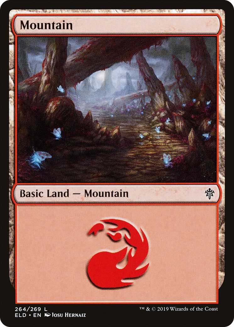 {B}[ELD 264] Mountain (264) [Throne of Eldraine]